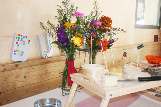 déco mariage montagne