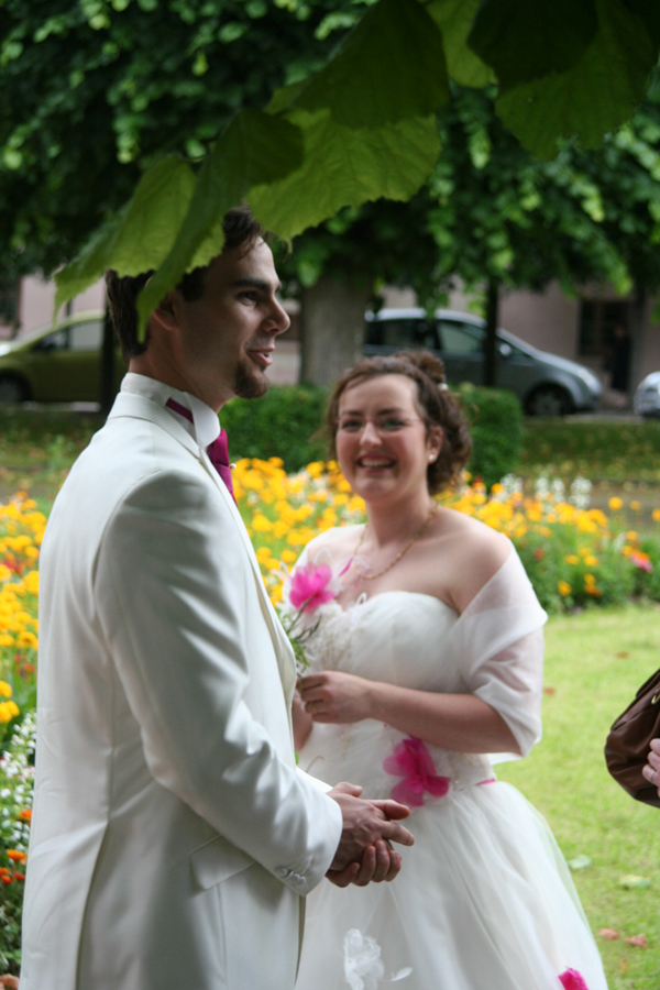 mariage conte de fee vintage maries