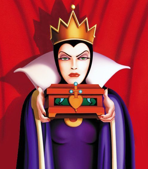méchante reine Blanche Neige