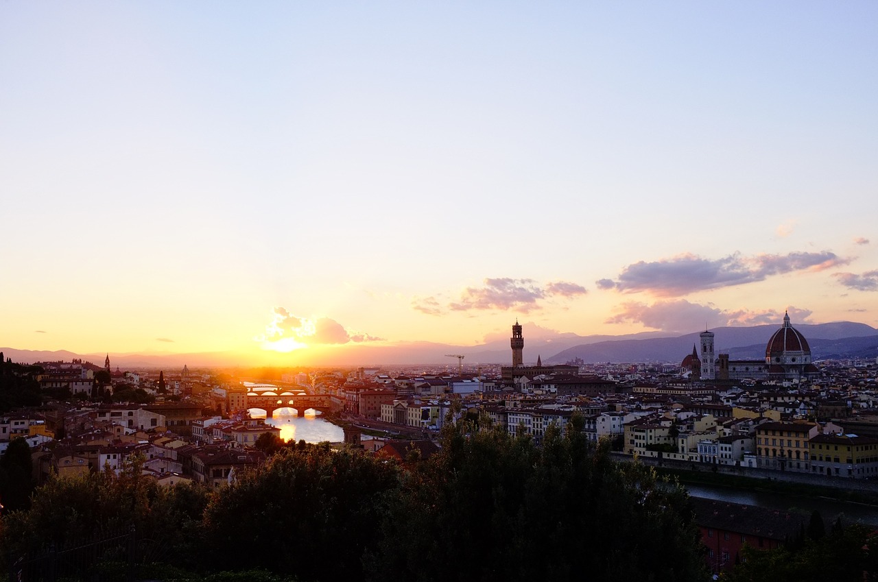 Nous n'aurons pas un... mais deux voyages de noces avec un pré-voyage à Florence !