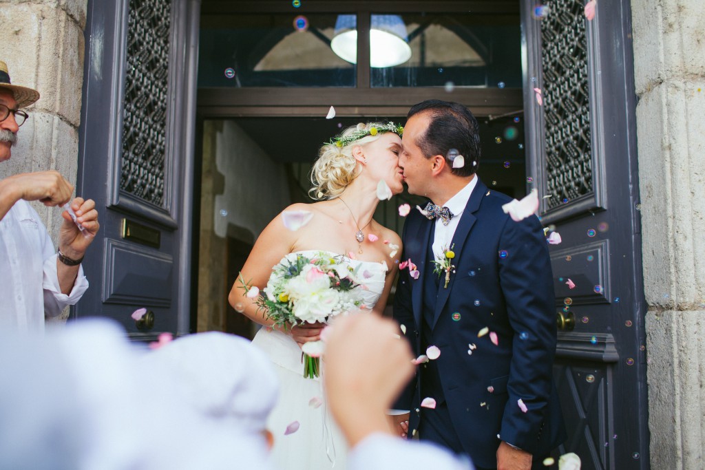 Le mariage rétro-champêtre, loin de chez eux, de Mme Vintage (3)