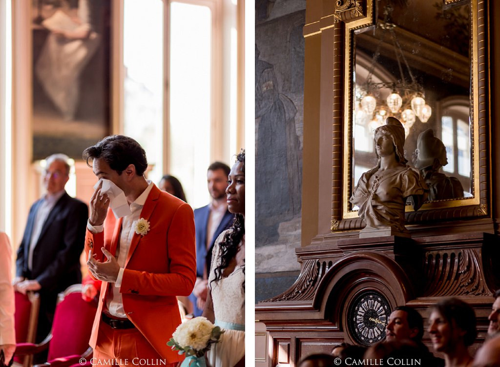 Mariage mint et funky // Photo : Camille Collin