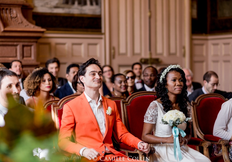 Mariage mint et funky // Photo : Camille Collin