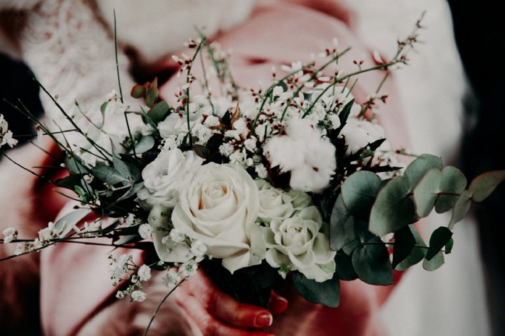 Le mariage chaleureux de Géraldine en plein hiver