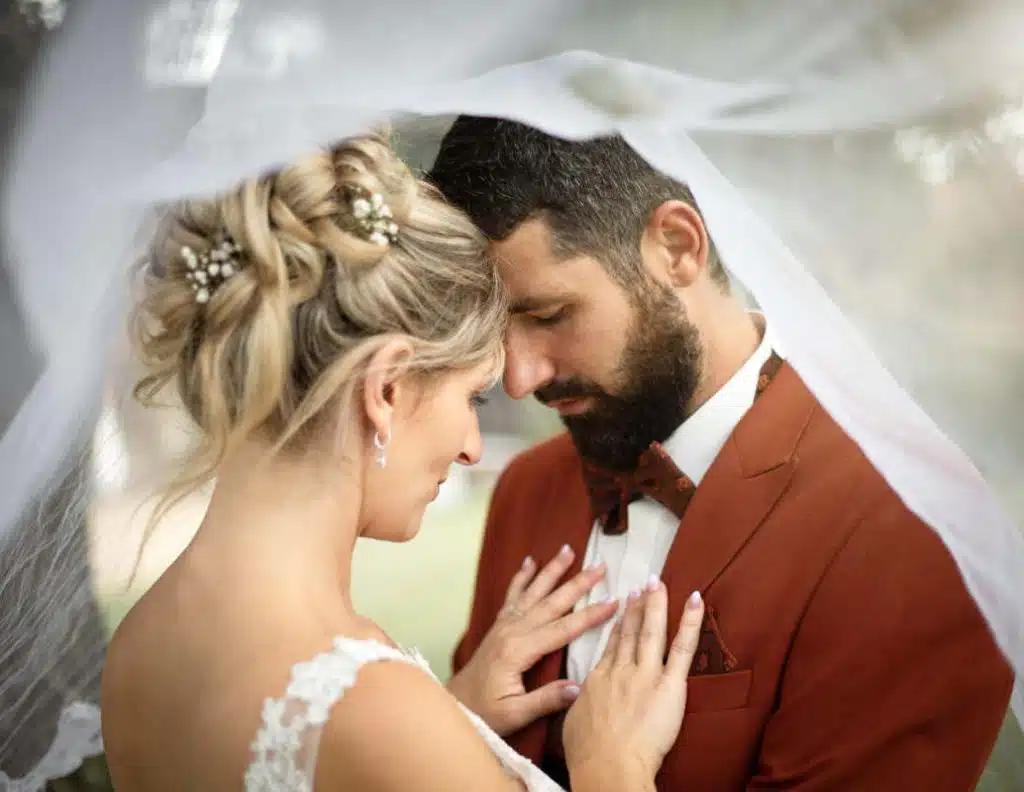 Une photo de mariage prise par le Studio Le Bon