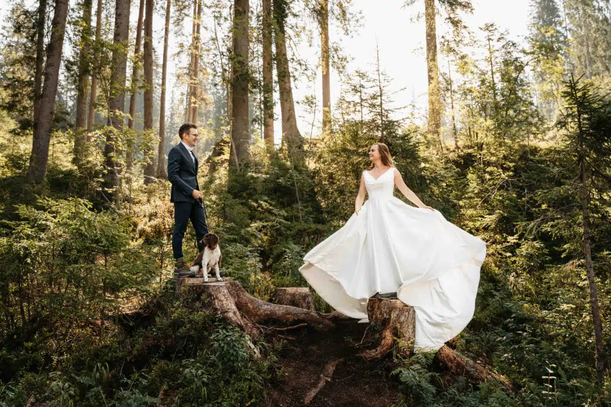 Shooting d'inspiration mariage dans les Dolomites