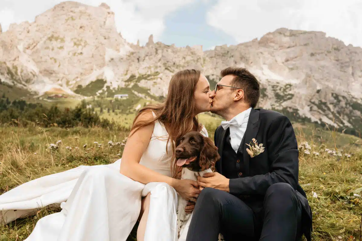 Shooting d'inspiration mariage dans les Dolomites