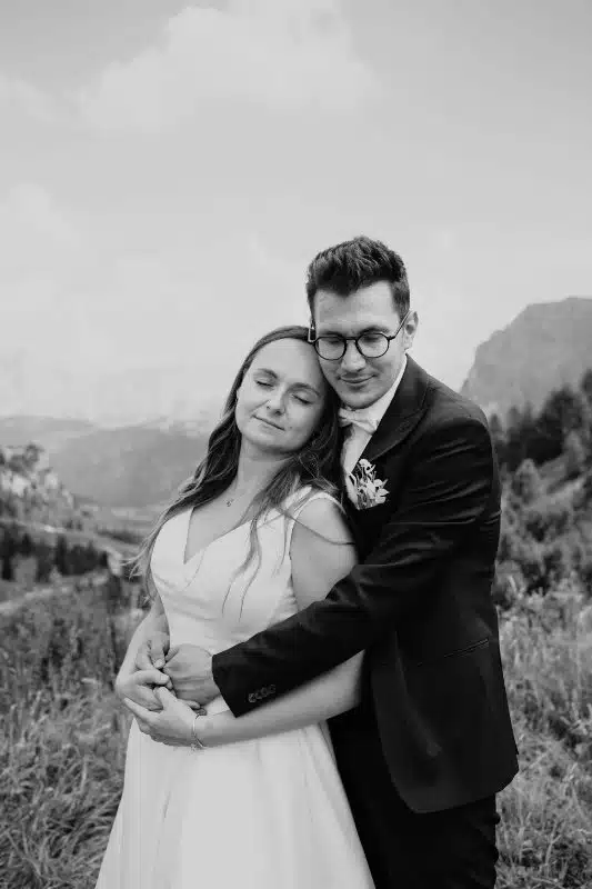 Shooting d'inspiration mariage dans les Dolomites