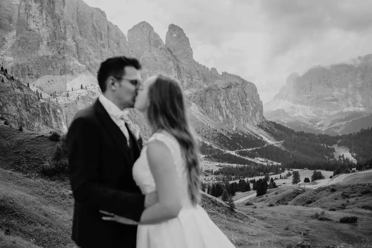 Shooting d'inspiration mariage dans les Dolomites