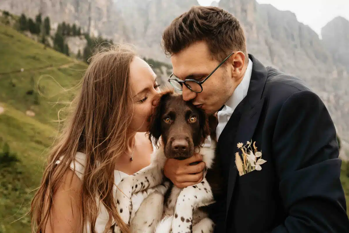 Shooting d'inspiration mariage dans les Dolomites