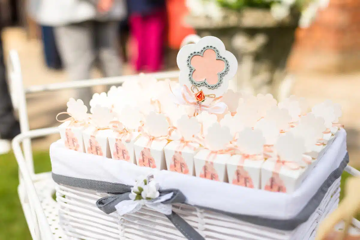 Des cadeaux invités pour un mariage