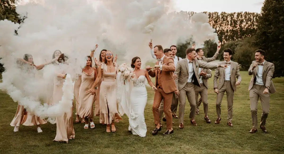 Une photo de mariage prise par Stéphane Joly