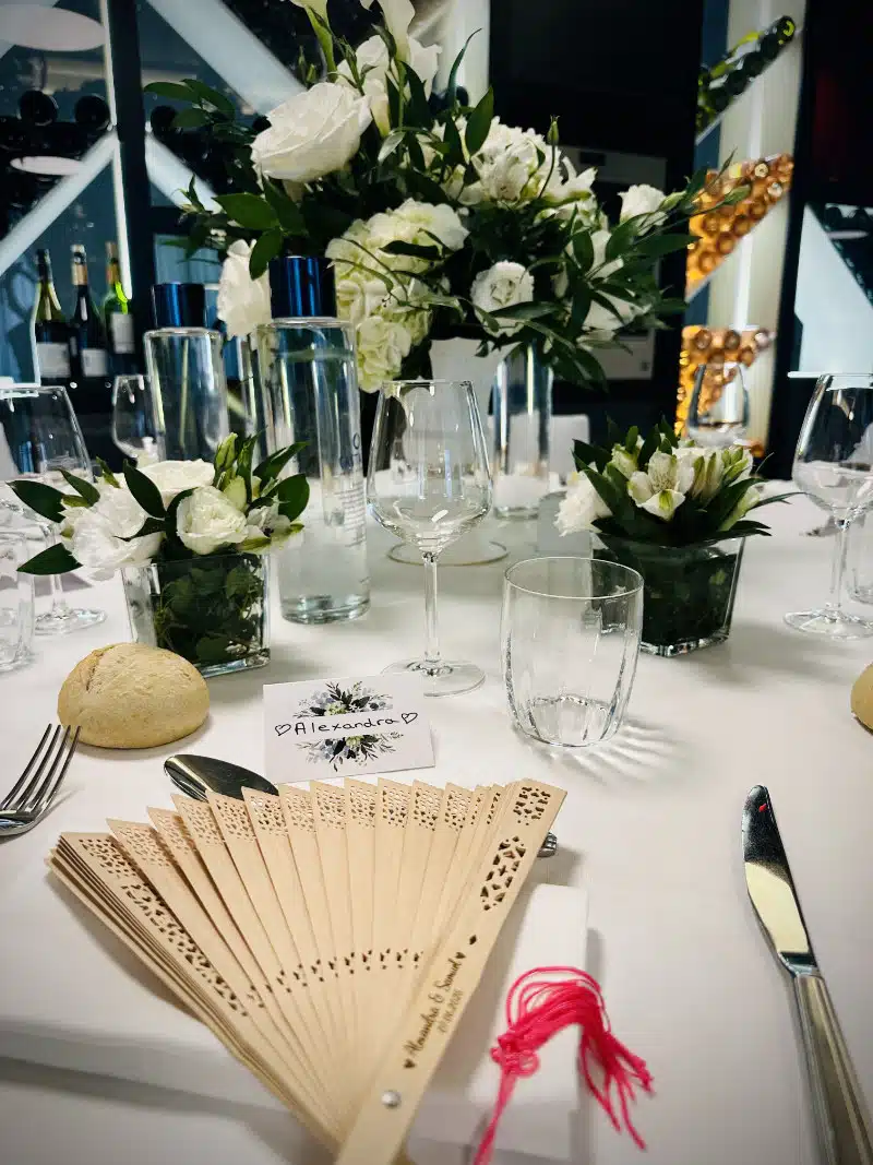 Une photo présentant le travail de Jennyfer Aizenman Wedding Planner