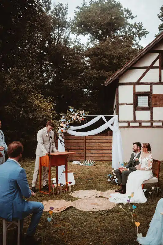 Le mariage de Charlotte et Korentin au manoir de Schaentzel en Alsace