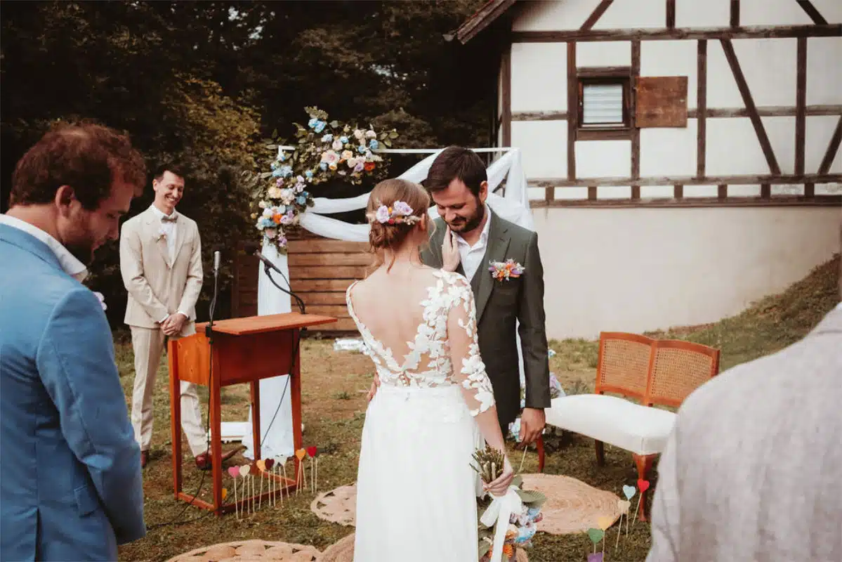 Le mariage de Charlotte et Korentin au manoir de Schaentzel en Alsace