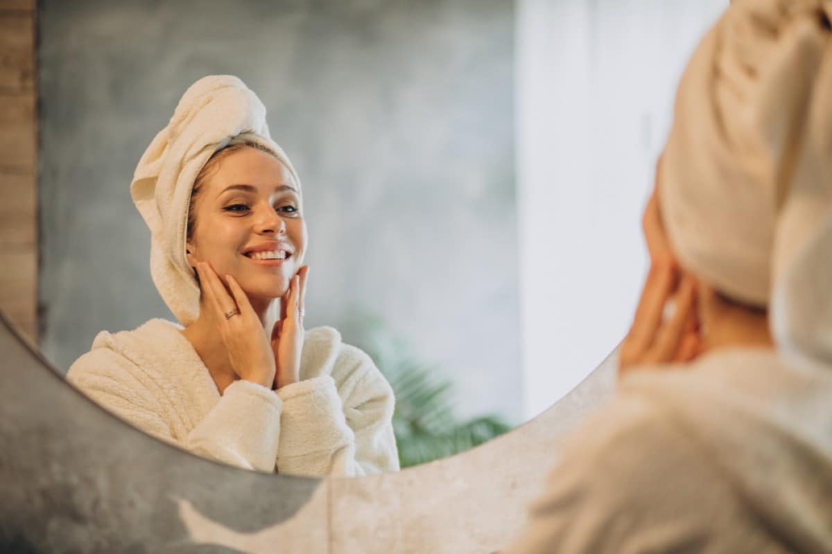 Routine skincare d'une future mariée