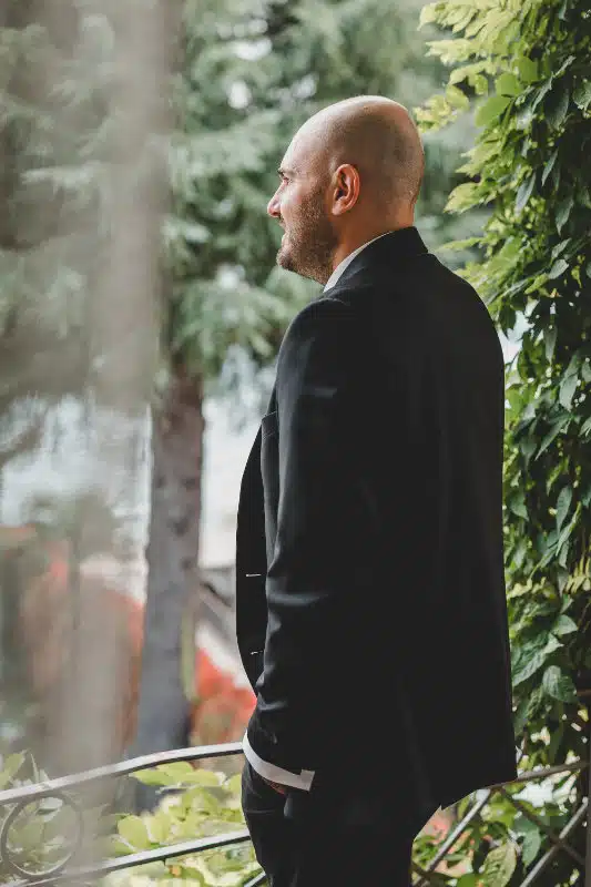 Shooting d'inspiration mariage au lac de Côme