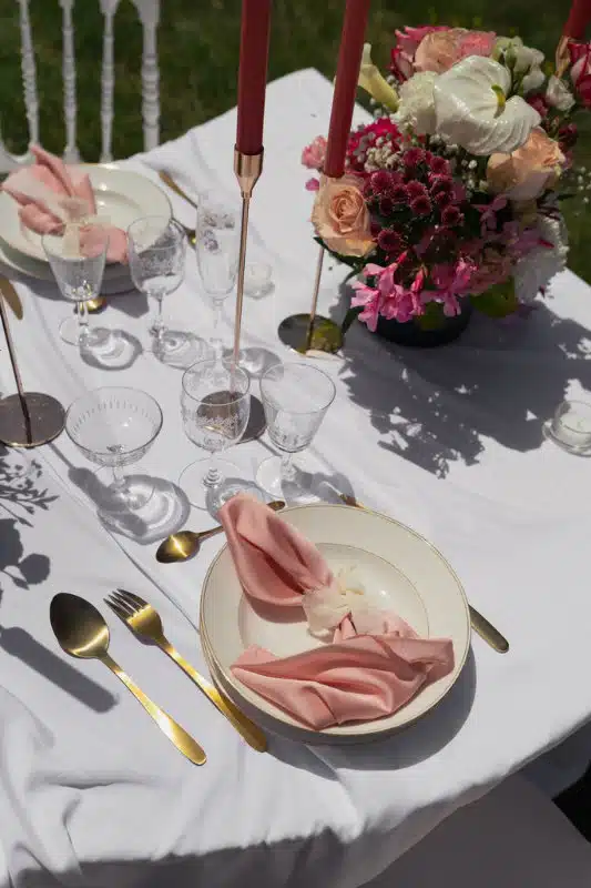 Shooting d'inspiration mariage chic à la française