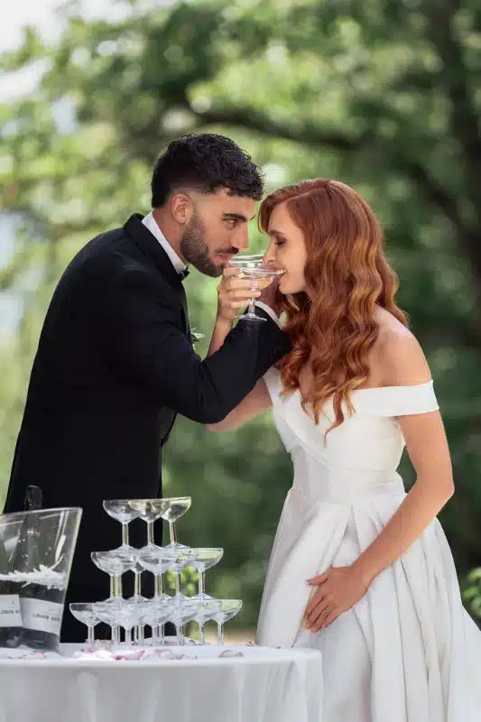 Shooting d'inspiration mariage chic à la française