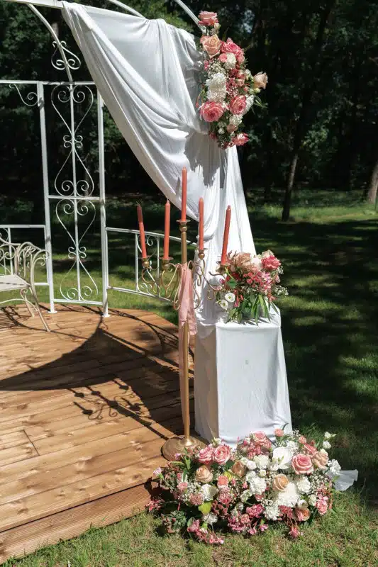 Shooting d'inspiration mariage chic à la française