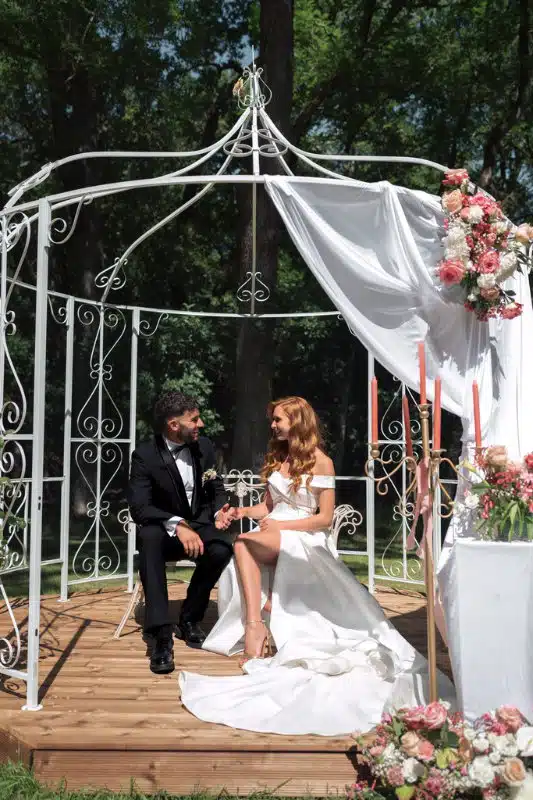 Shooting d'inspiration mariage chic à la française