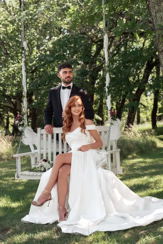 Shooting d'inspiration mariage chic à la française