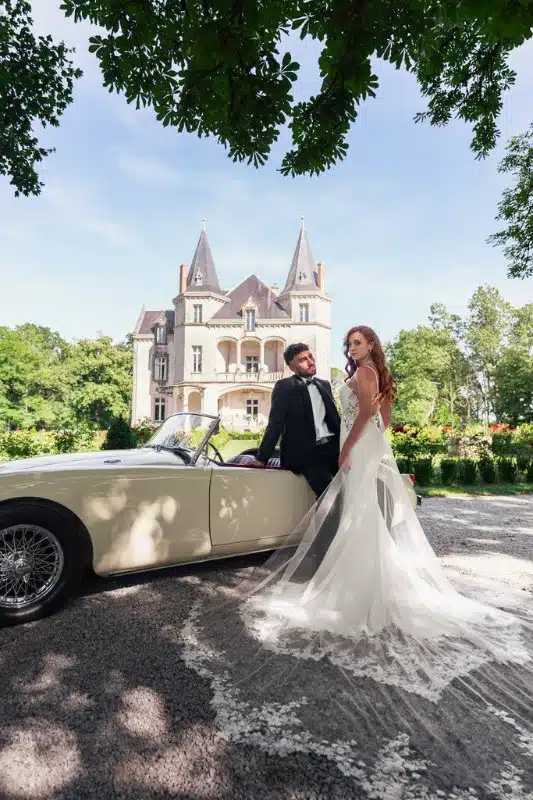 Shooting d'inspiration mariage chic à la française