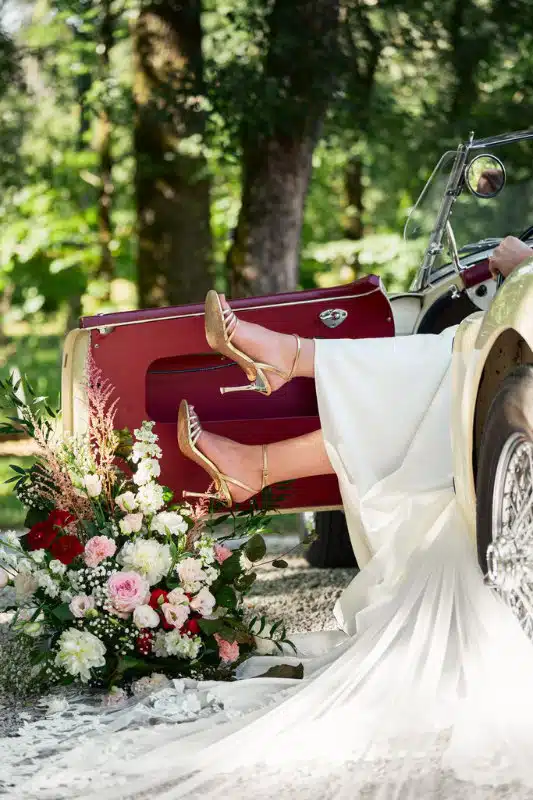 Shooting d'inspiration mariage chic à la française