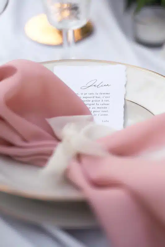 Shooting d'inspiration mariage chic à la française