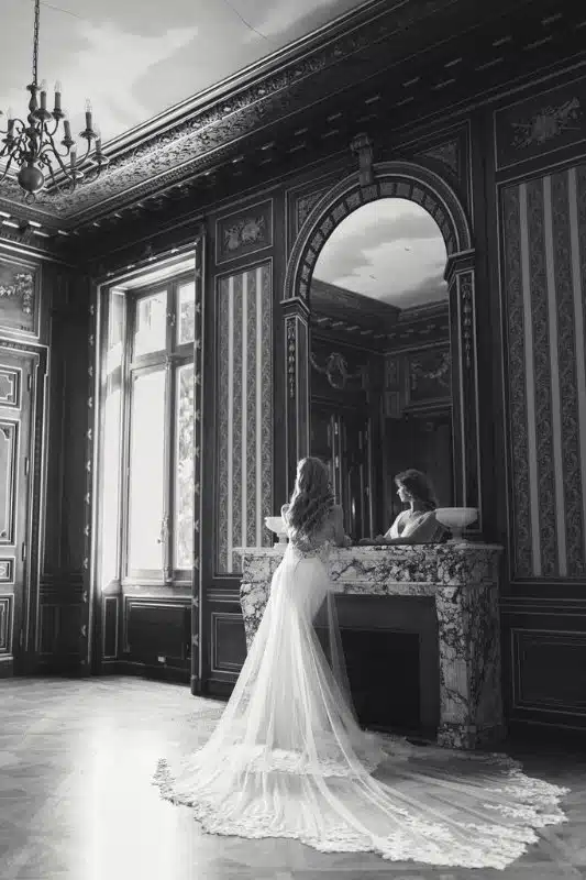 Shooting d'inspiration mariage chic à la française