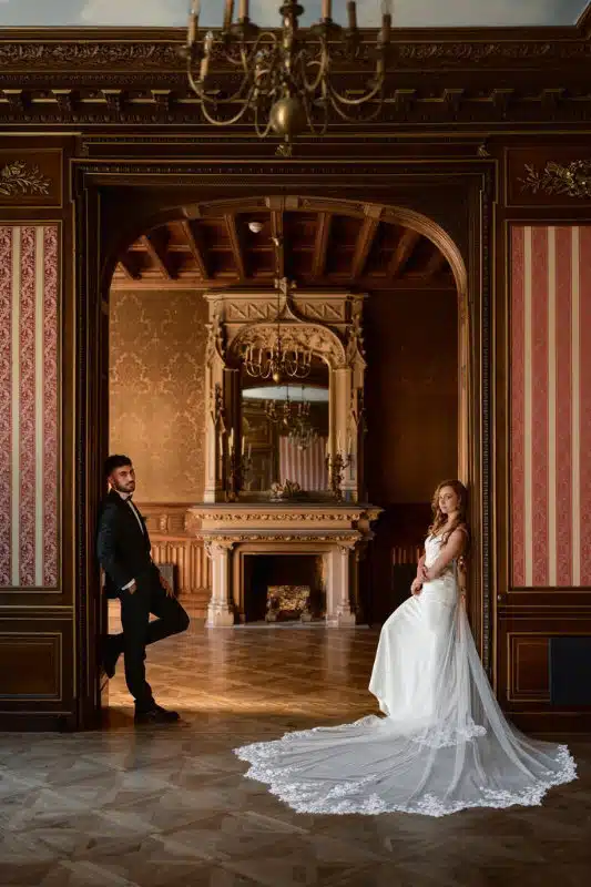 Shooting d'inspiration mariage chic à la française