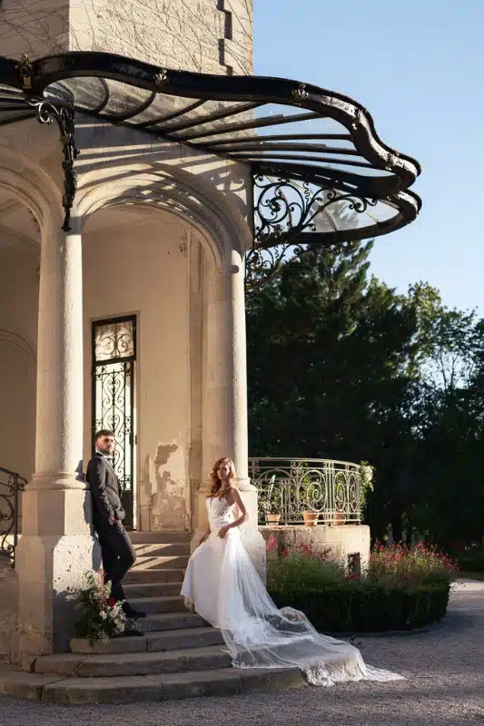 Shooting d'inspiration mariage chic à la française
